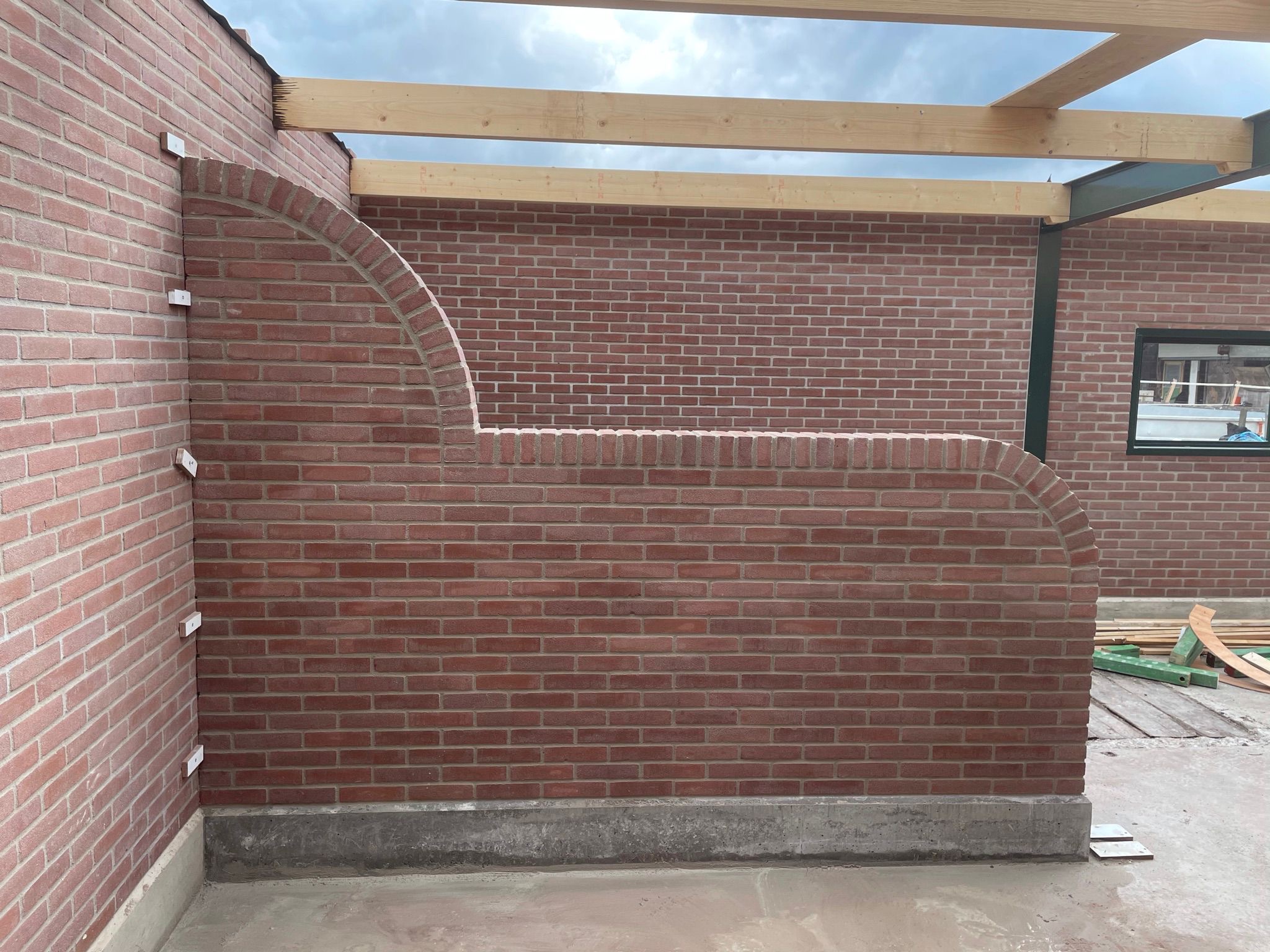 Project uitbreiding paardenstal in Blokker