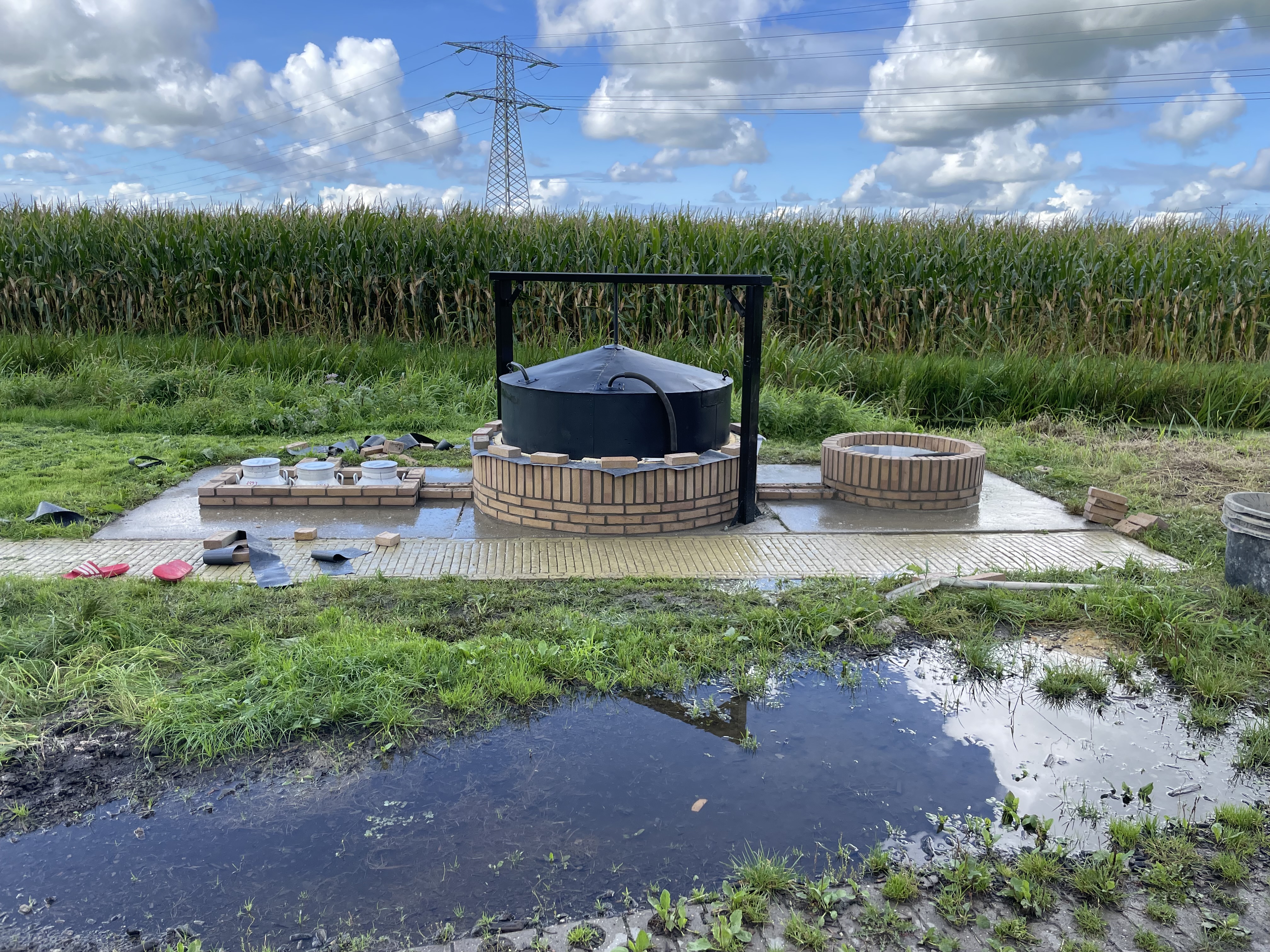 Monument Gasbron installatie Berkhout